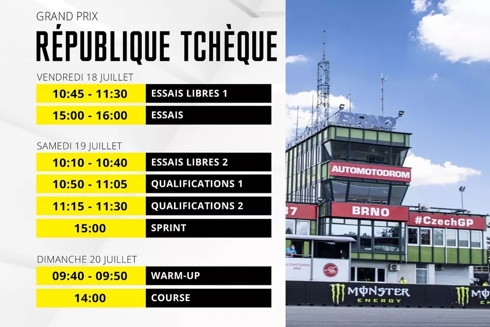 programme motogp brno 2025