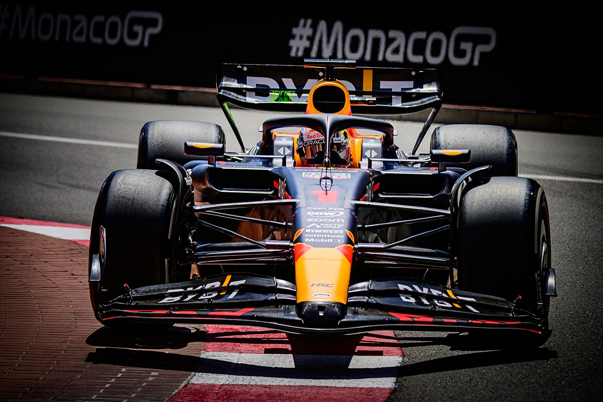F1 qualifying results Max Verstappen takes Monaco GP pole