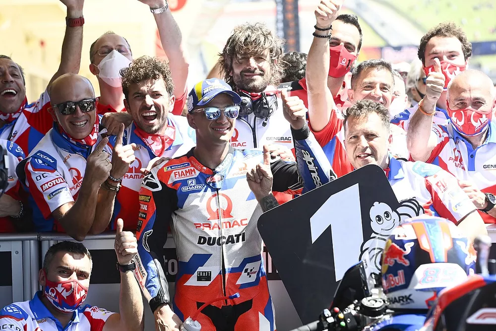 Ganador de la pole Jorge Mart&iacute;n, Pramac Racing
