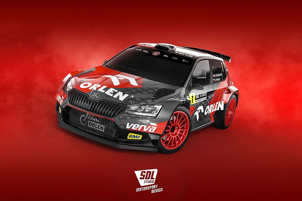 Kacper Wr&oacute;blewski, Jakub Wr&oacute;bel, Skoda Fabia Rally2 evo