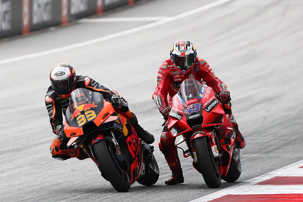 Brad Binder, Red Bull KTM Factory Racing, Jack Miller, Ducati Team