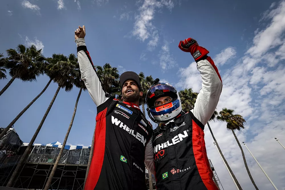 #31: Whelen Engineering Racing Cadillac DPi, DPi: Felipe Nasr, Pipo Derani, podium