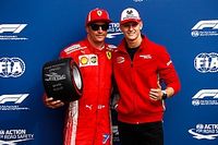 Kimi a Schumacher: reducir&eacute; la velocidad para que corramos juntos