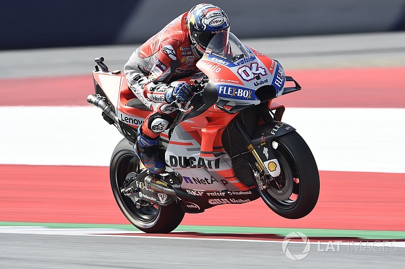 FP1 MotoGP Austria: Dovizioso pimpin pasukan Ducati
