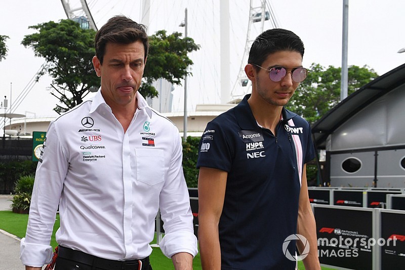 Wolff dice que el futuro de Ocon está en manos de Williams