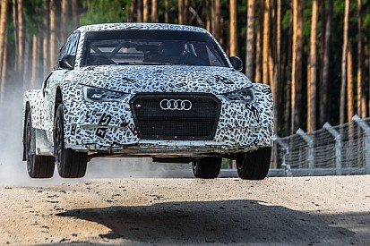 WRX: Ekström világbajnok csapatával tesztelt Szabó Krisztián