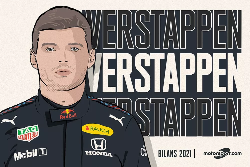Bilan de saison 2021 de Max Verstappen