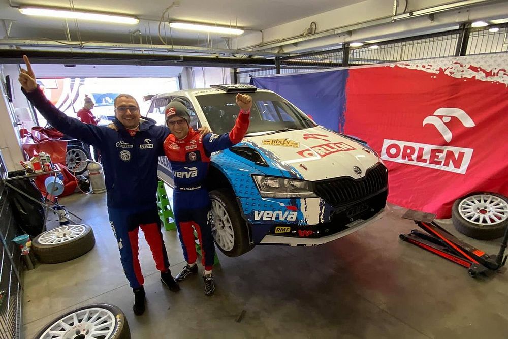 Kacper Wr&oacute;blewski, Jakub Wr&oacute;bel, Skoda Fabia Rally2 evo