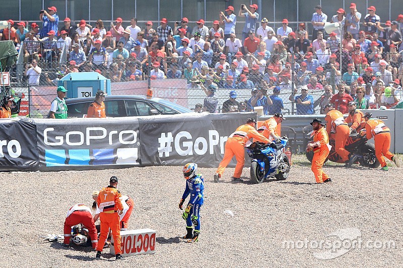 Balapan MotoGP 2018 dengan kecelakaan terbanyak