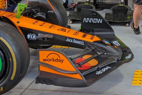 McLaren y Red Bull con pequeños cambios en sus coches en Las Vegas