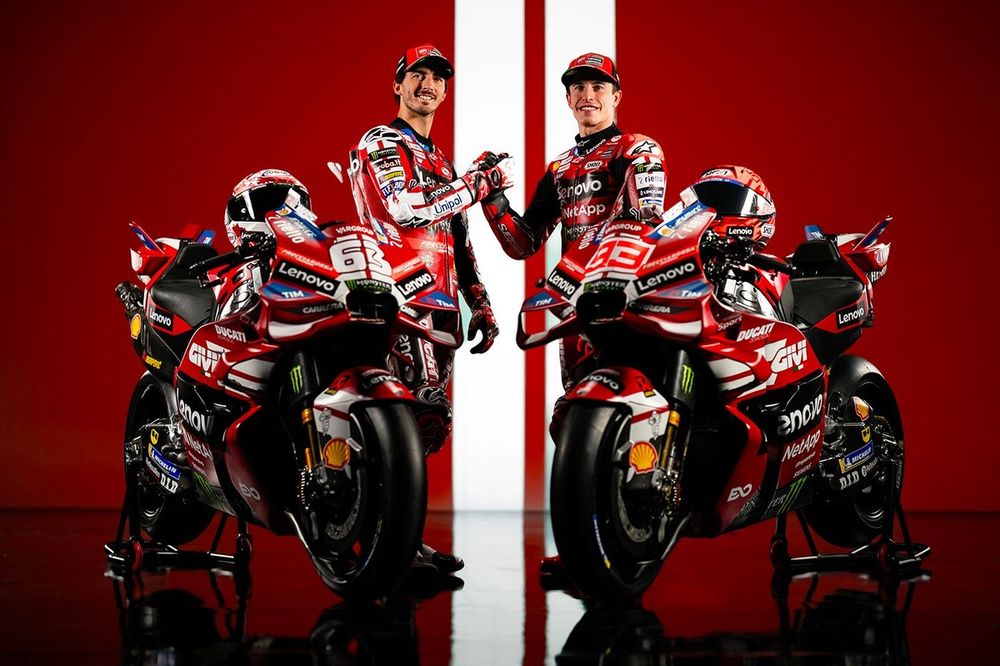 Marc M&aacute;rquez, Francesco Bagnaia, Ducati Team