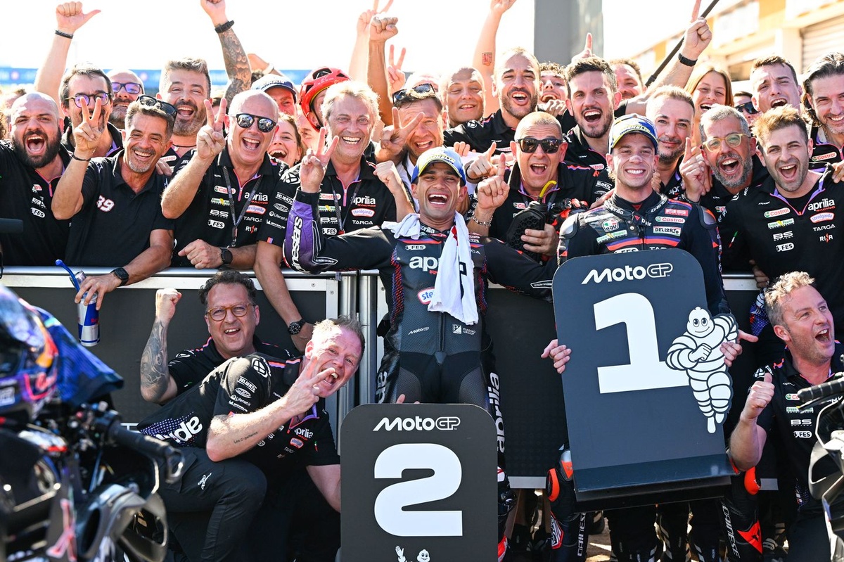 Marco Bezzecchi Dominates Brazil GP, Aprilia Takes 1-2!