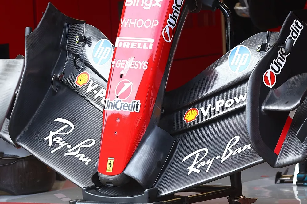 Detalle del Ferrari SF-26