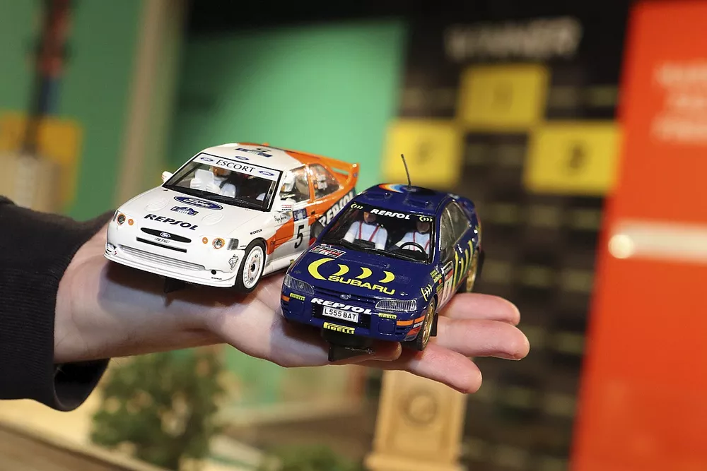 Tom Howard visits Scalextric HQ