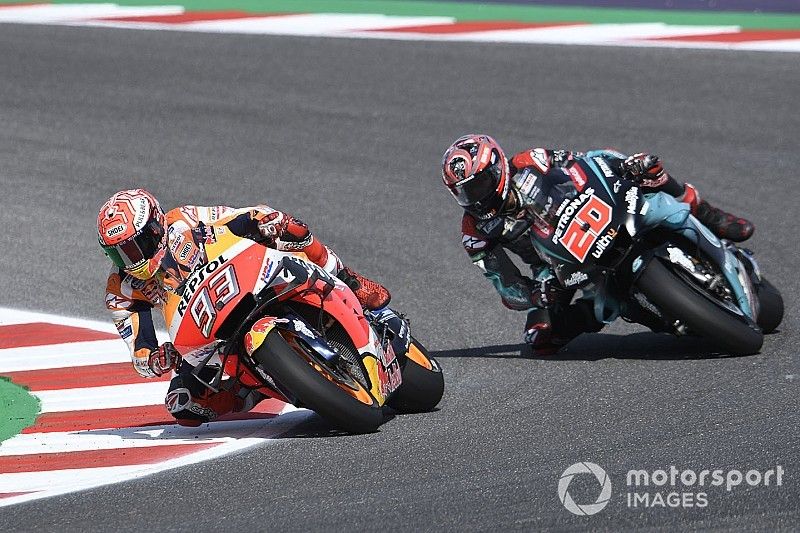 Marc M&aacute;rquez, Repsol Honda Team, Fabio Quartararo, Petronas Yamaha SRT