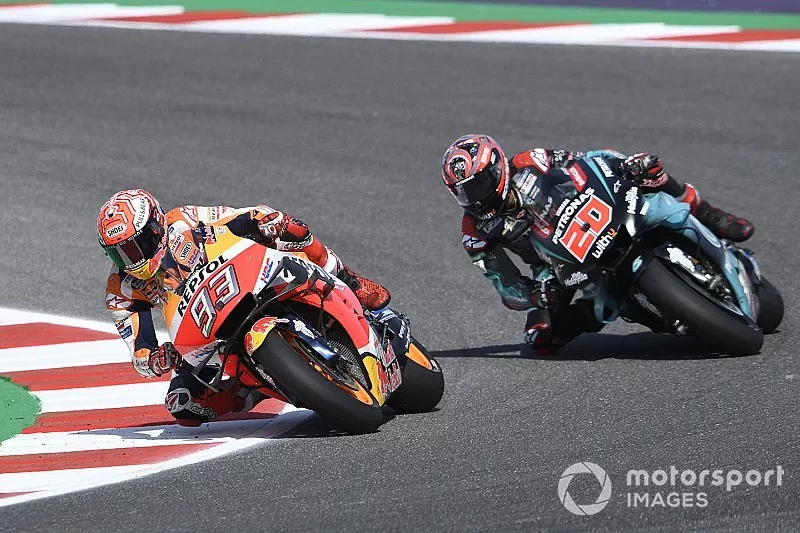 Marc M&aacute;rquez, Repsol Honda Team, Fabio Quartararo, Petronas Yamaha SRT