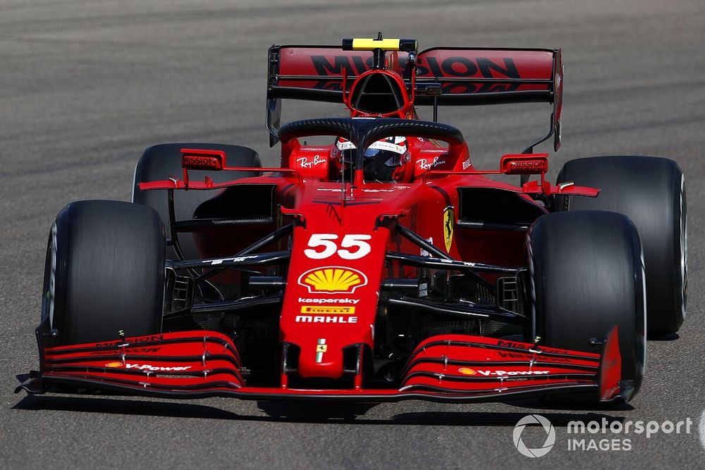 Carlos Sainz Jr., Ferrari SF21