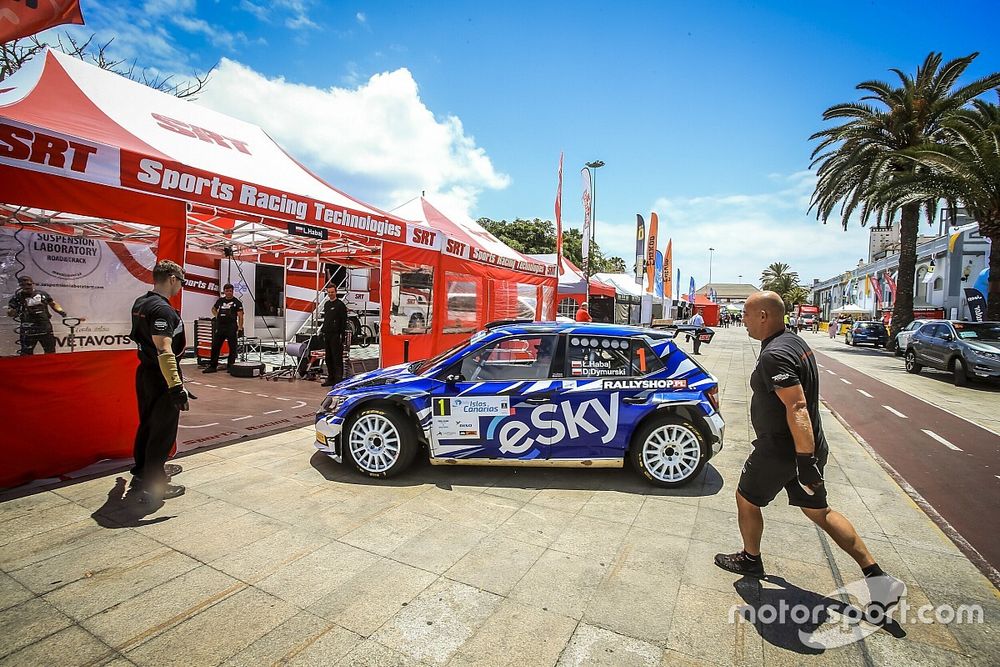 Lukasz Habaj, Daniel Dymurski, Skoda Fabia R5, Rally Islas Canarias, FIA ERC
