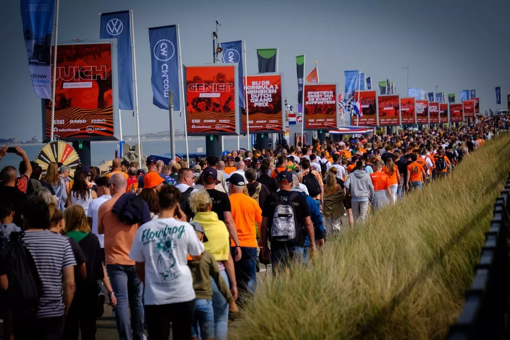 Sfeer in Zandvoort