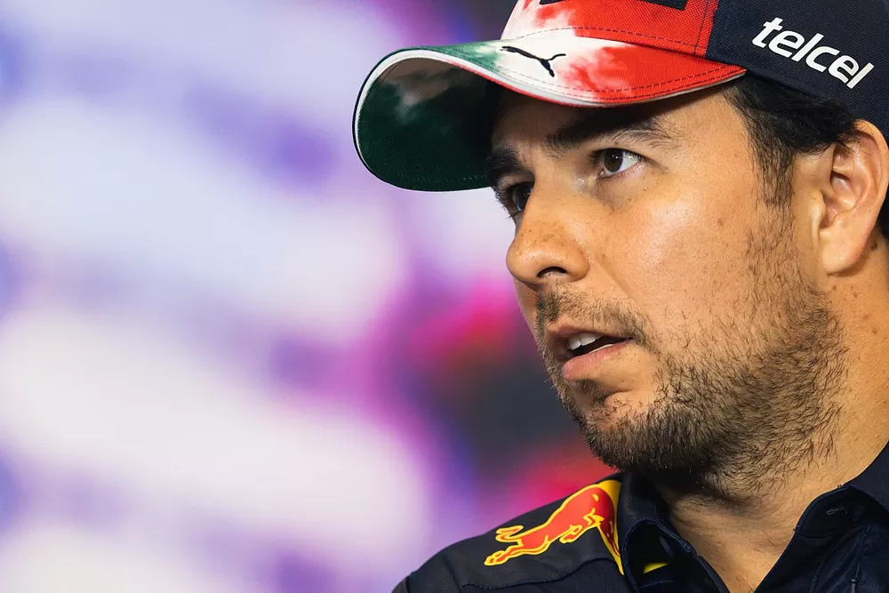 Sergio Perez, Red Bull Racing Press Conference