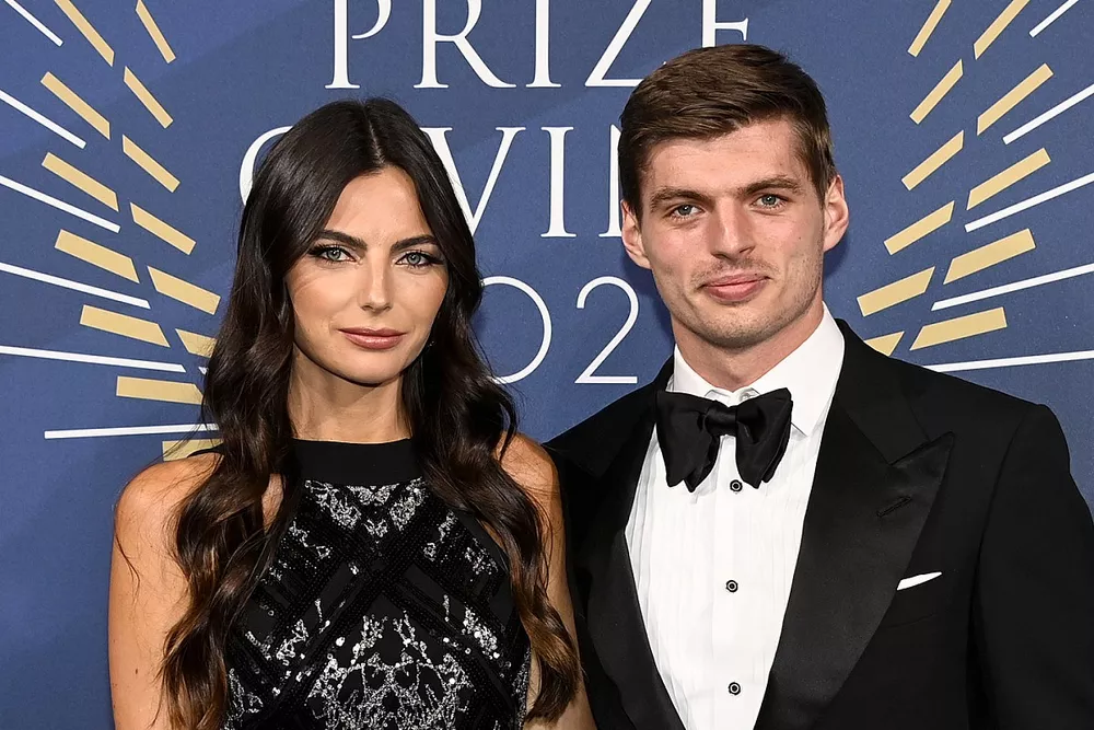 Max Verstappen, Red Bull Racing with his girlfriend Kelly Piquet
