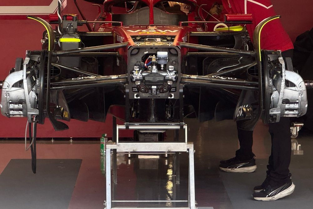 Ferrari SF-25, detalle técnico