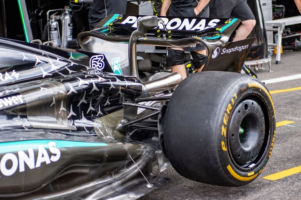 Mercedes W16 technical detail