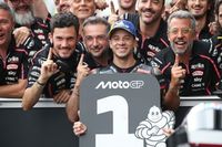 Bezzecchi se lleva la pole en Austria; Márquez se cae y saldrá cuarto