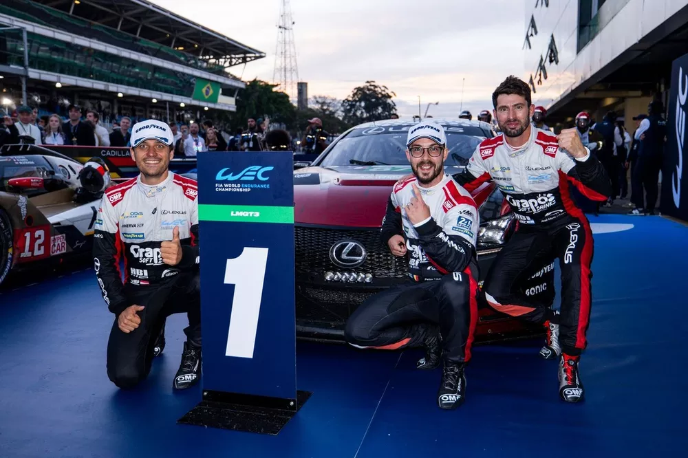 #87 Akkodis ASP Team Lexus RC F LMGT3: Petru Umbrarescu, Clemens Schmid, Jose Mar&iacute;a Lopez