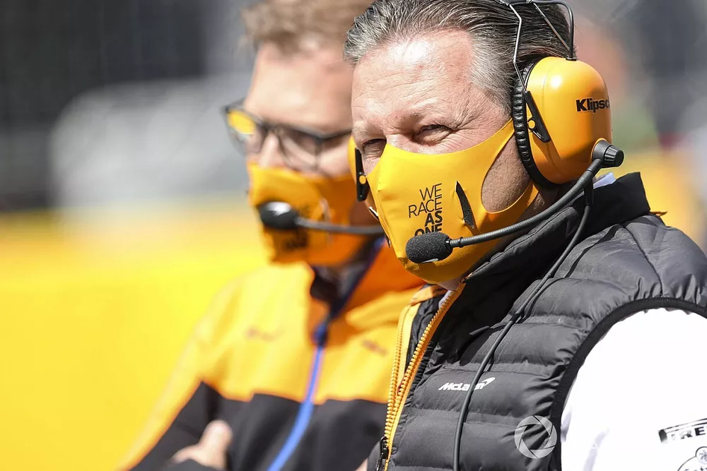 Zak Brown, directeur ex&eacute;cutif, McLaren