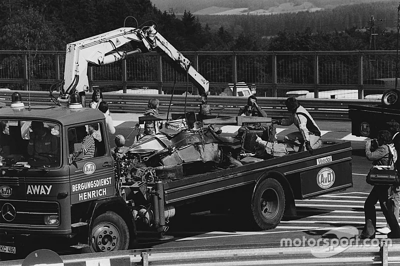 Accidente de Niki Lauda, Ferrari 312T2