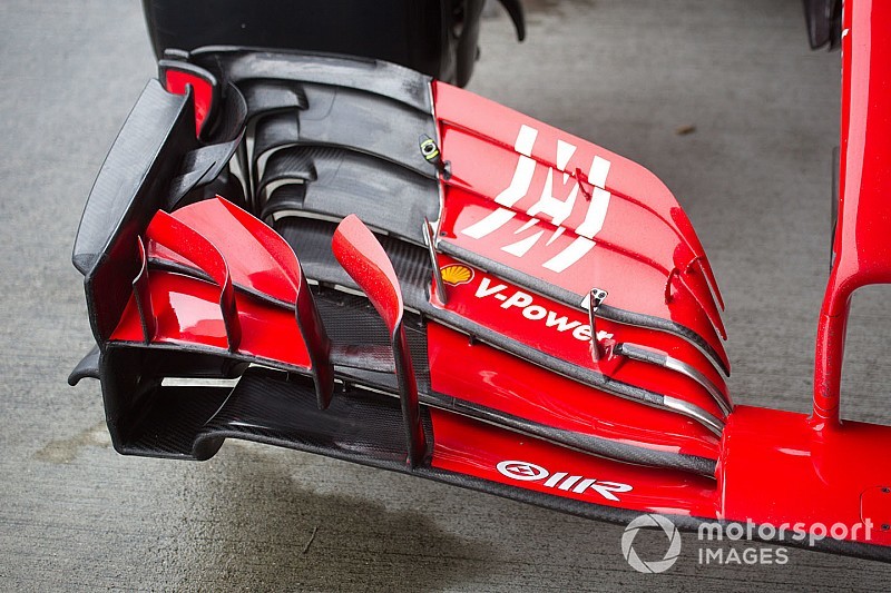 Les évolutions sur les F1 à Suzuka