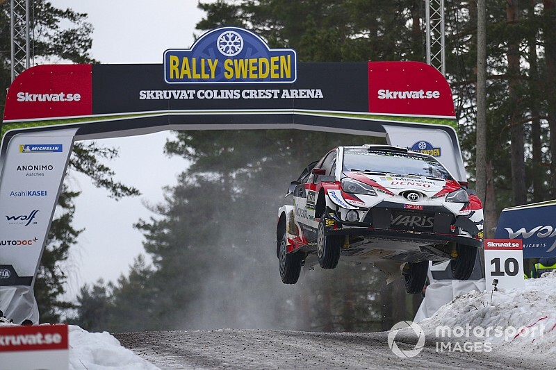 Fotogallery WRC: i salti più spettacolari al Colin's Crest nell'edizione 2019 del Rally di Svezia