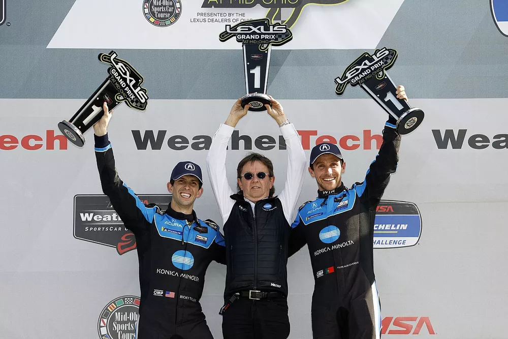 #10 Wayne Taylor Racing Acura ARX-05 Acura DPi: Ricky Taylor, Filipe Albuquerque