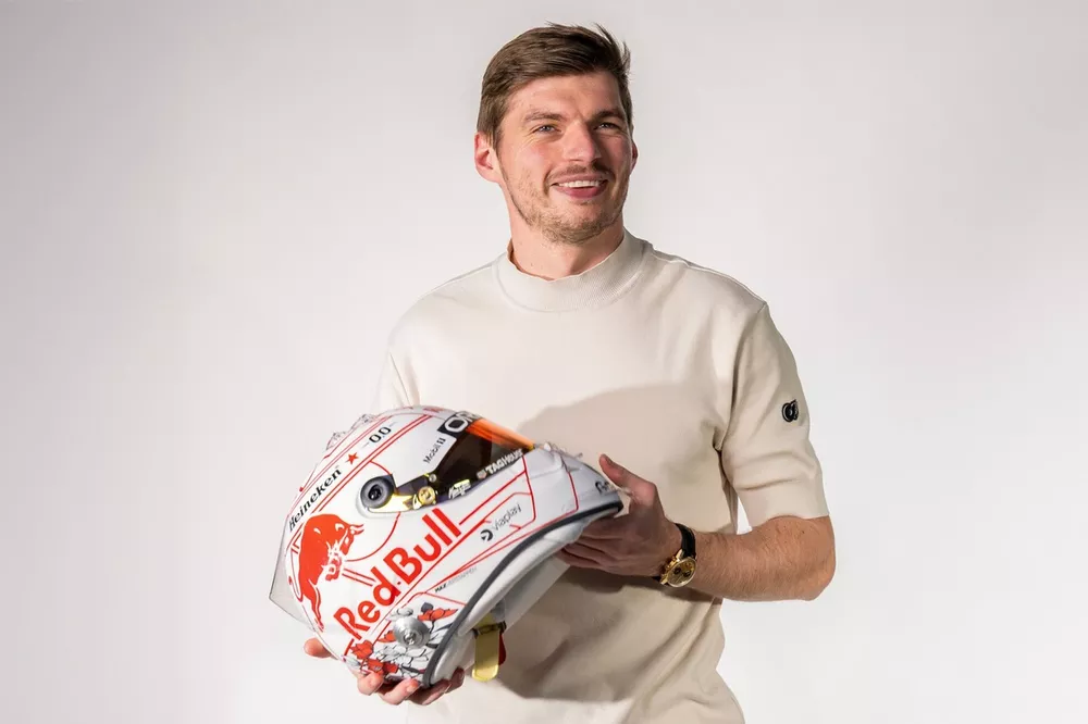 今年は桜の花が咲き誇る。マックス・フェルスタッペン、F1日本GP特別