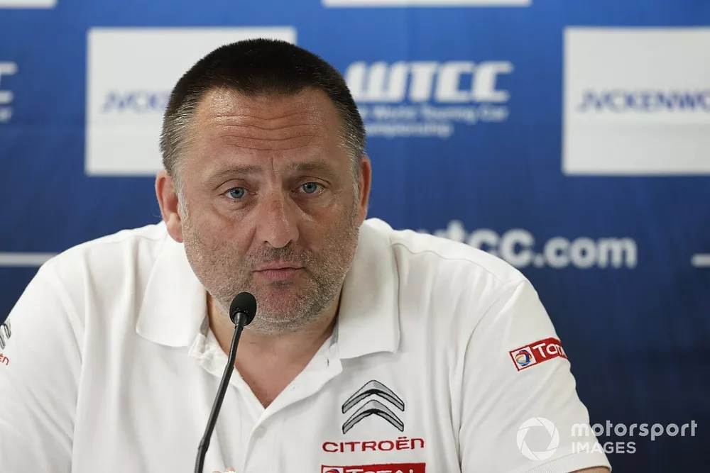 Yves Matton, head of Citroën World Touring Car Team