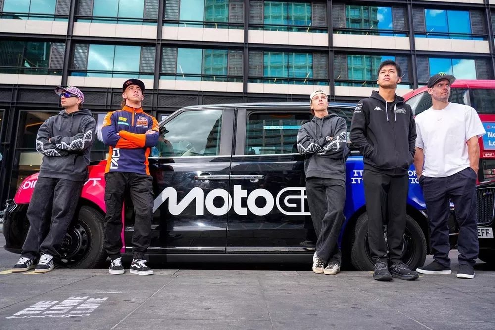MotoGP riders visit London