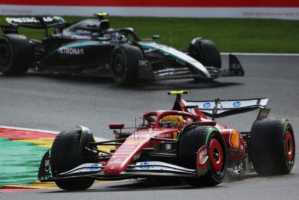 Lewis Hamilton, Ferrari, Andrea Kimi Antonelli, Mercedes