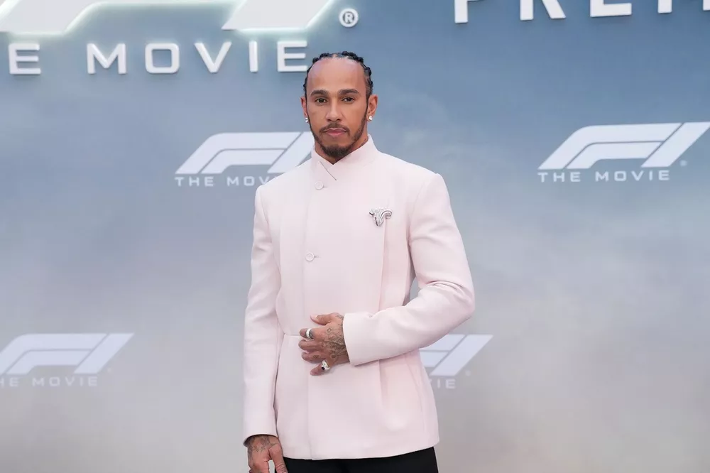 Lewis Hamilton at the World Premiere of F1 The Movie