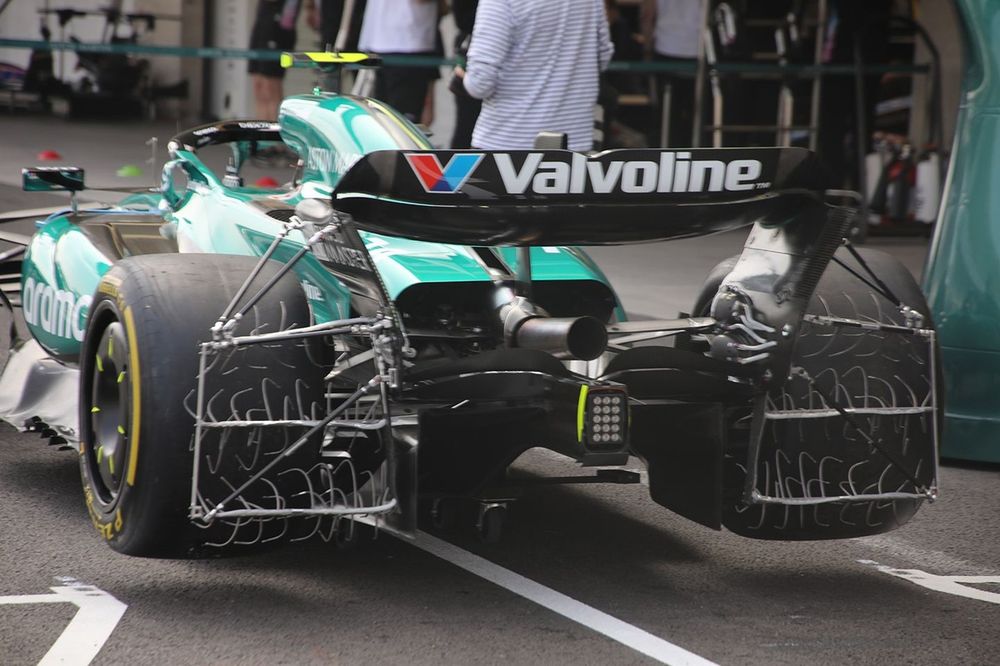 Detalle del Aston Martin AMR24