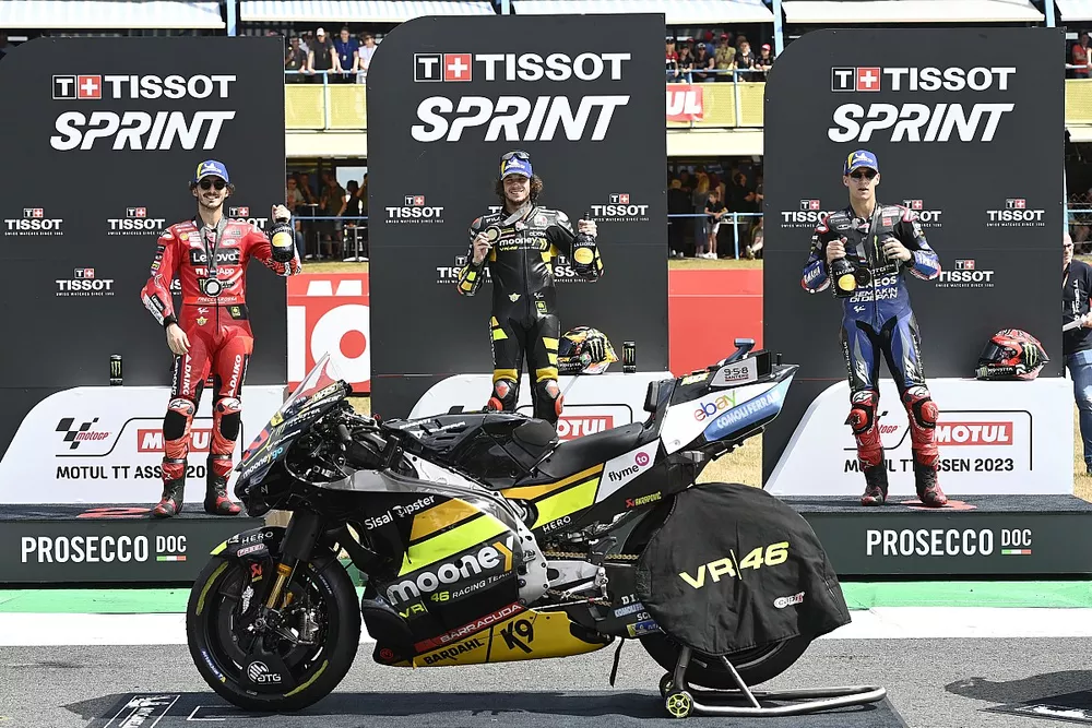 Francesco Bagnaia, Ducati Team, Marco Bezzecchi, VR46 Racing Team, Fabio Quartararo, Yamaha Factory Racing