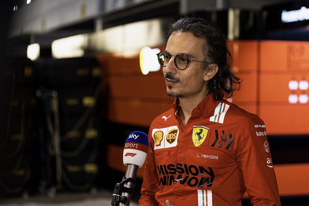 Laurent Mekies, director de carreras de Ferrari