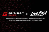 Motorsport Games y Live Fast Motorsports, con una mayor asociaci&oacute;n para la temporada 2022 de NASCAR
