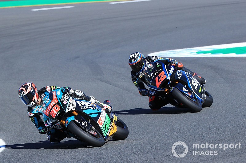 Motegi Moto2: Quartararo beats Bagnaia in straight fight