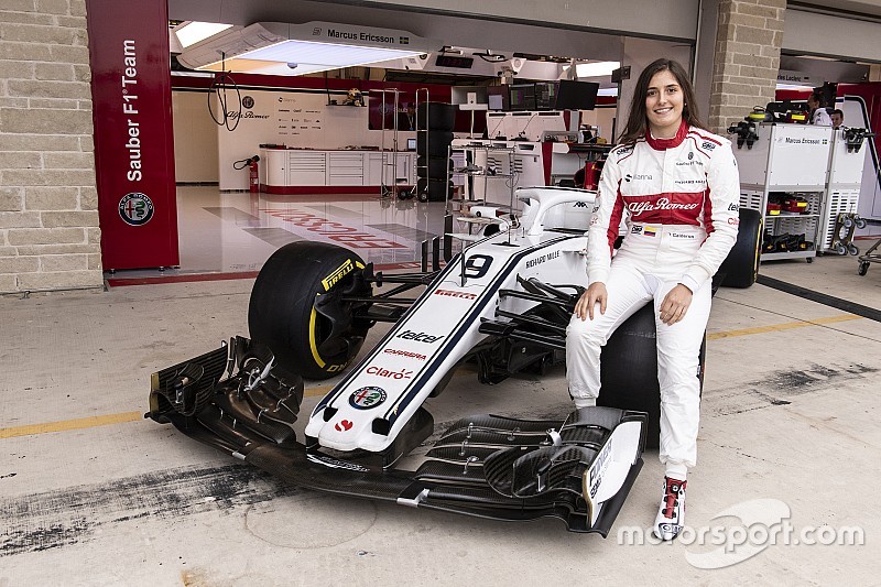 Tatiana Calderón rodará con el Alfa Romeo Sauber C37 en México