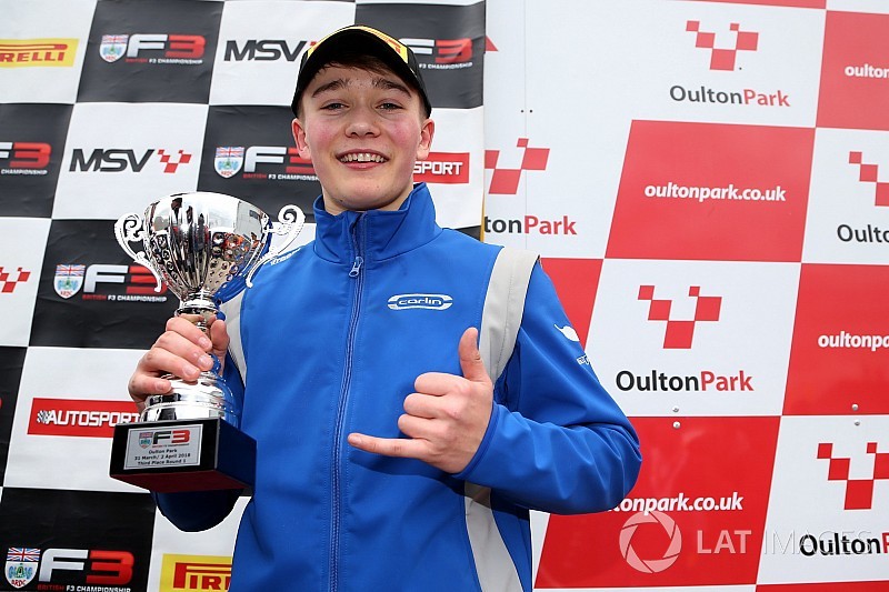 Podium perdana Billy Monger sejak amputasi kaki