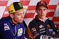 Márquez: “Espero que Rossi não siga melhorando com os anos”