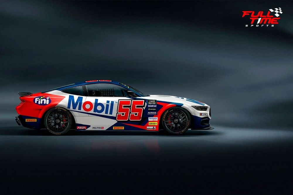 Carro de Murilo Rocha na NASCAR Brasil