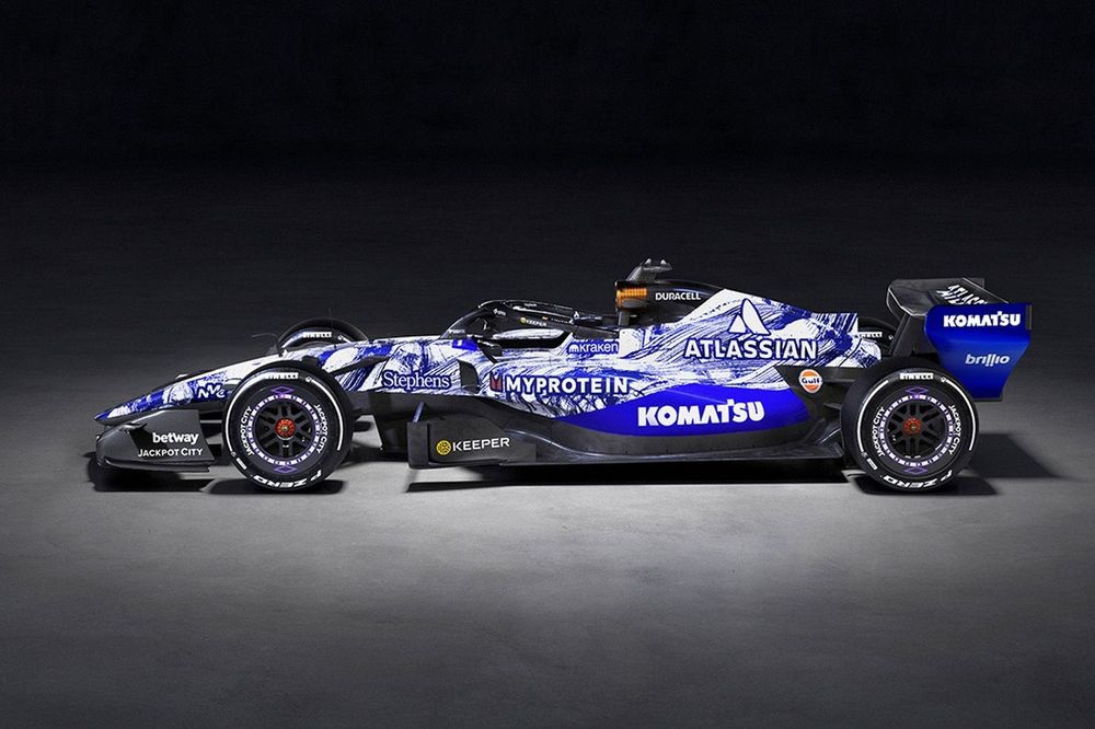 Williams Barcelona testlivery 