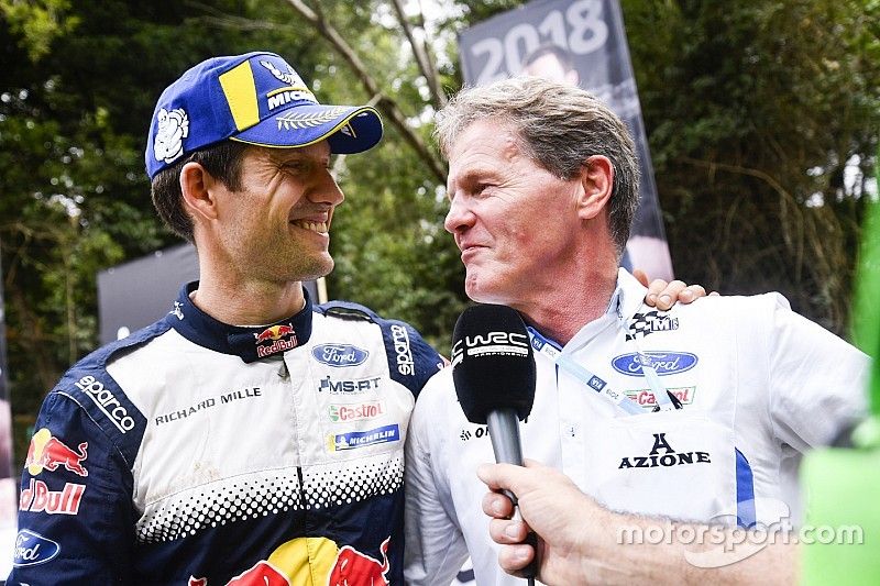 El campe&oacute;n del mundo 2018: S&eacute;bastien Ogier, M-Sport Ford con Malcolm Wilson